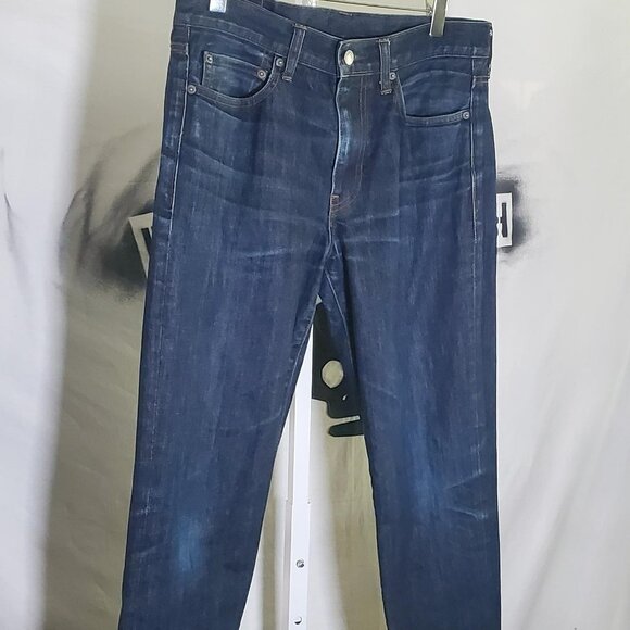 J. Crew 770 Jeans Slim Straight Fit Kaihara Denim Dark‎ Wash - Picture 5 of 16